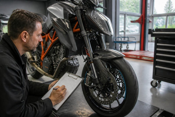 Tweedehands motorfiets technisch laten keuren