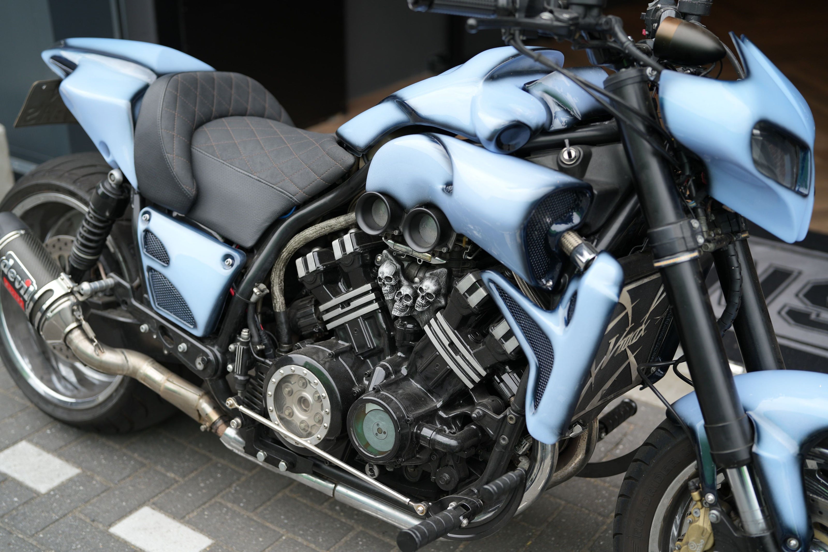 Yamaha Vmax 1200 volledig custom 180PK