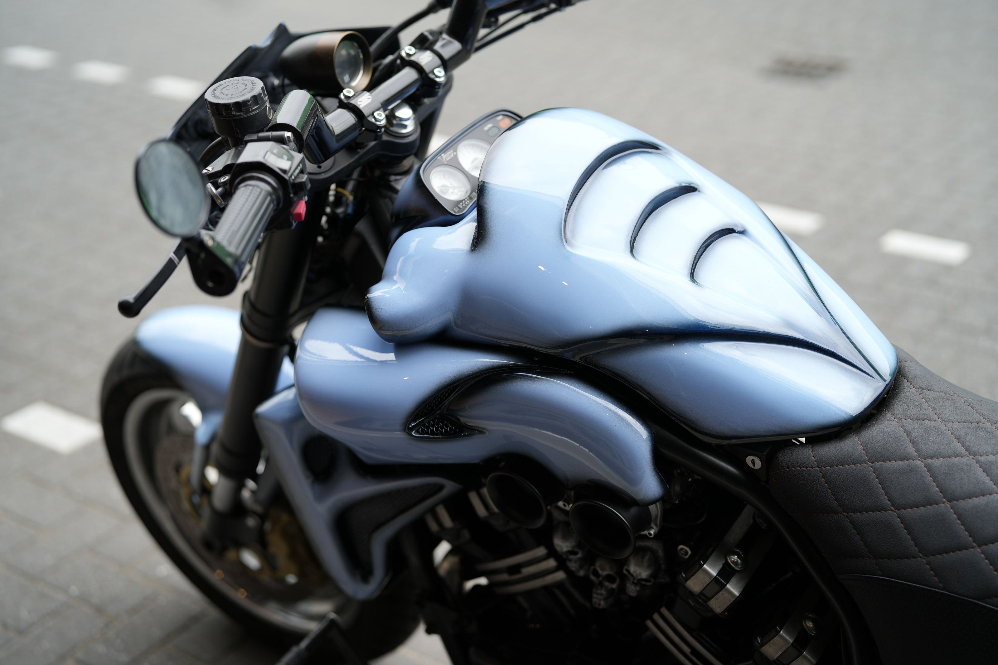 Yamaha Vmax 1200 volledig custom 180PK