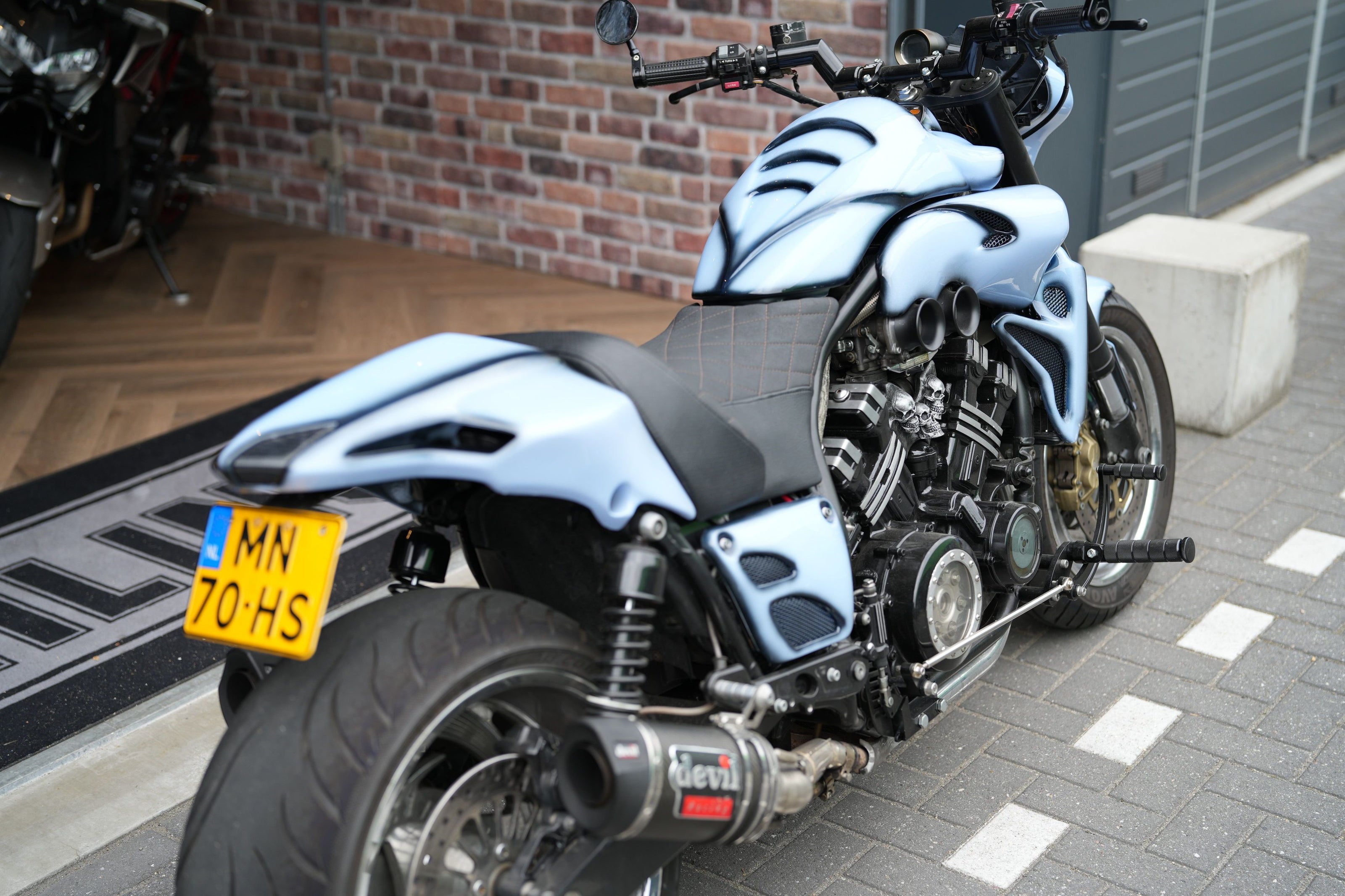 Yamaha Vmax 1200 volledig custom 180PK