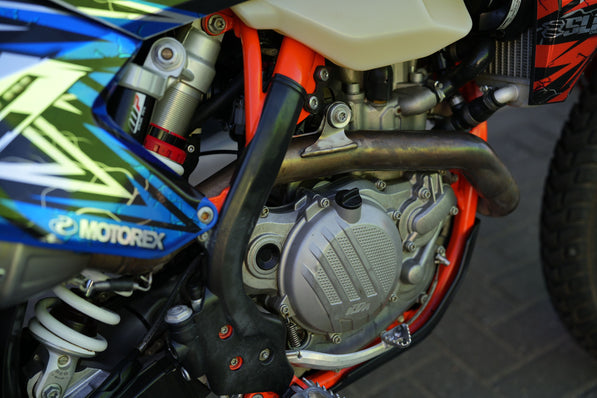 KTM 450 6 days met speciale stickerset