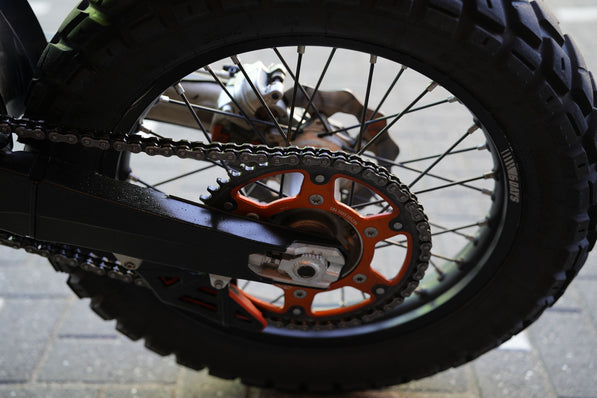 KTM 450 6 days met speciale stickerset