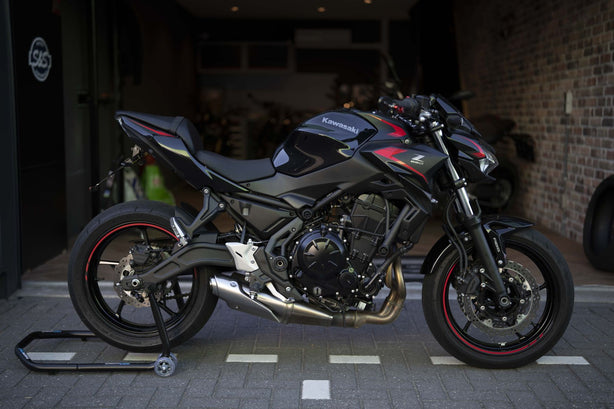 Verkocht Kawasaki Spark black | 6773km | A2 geschikt