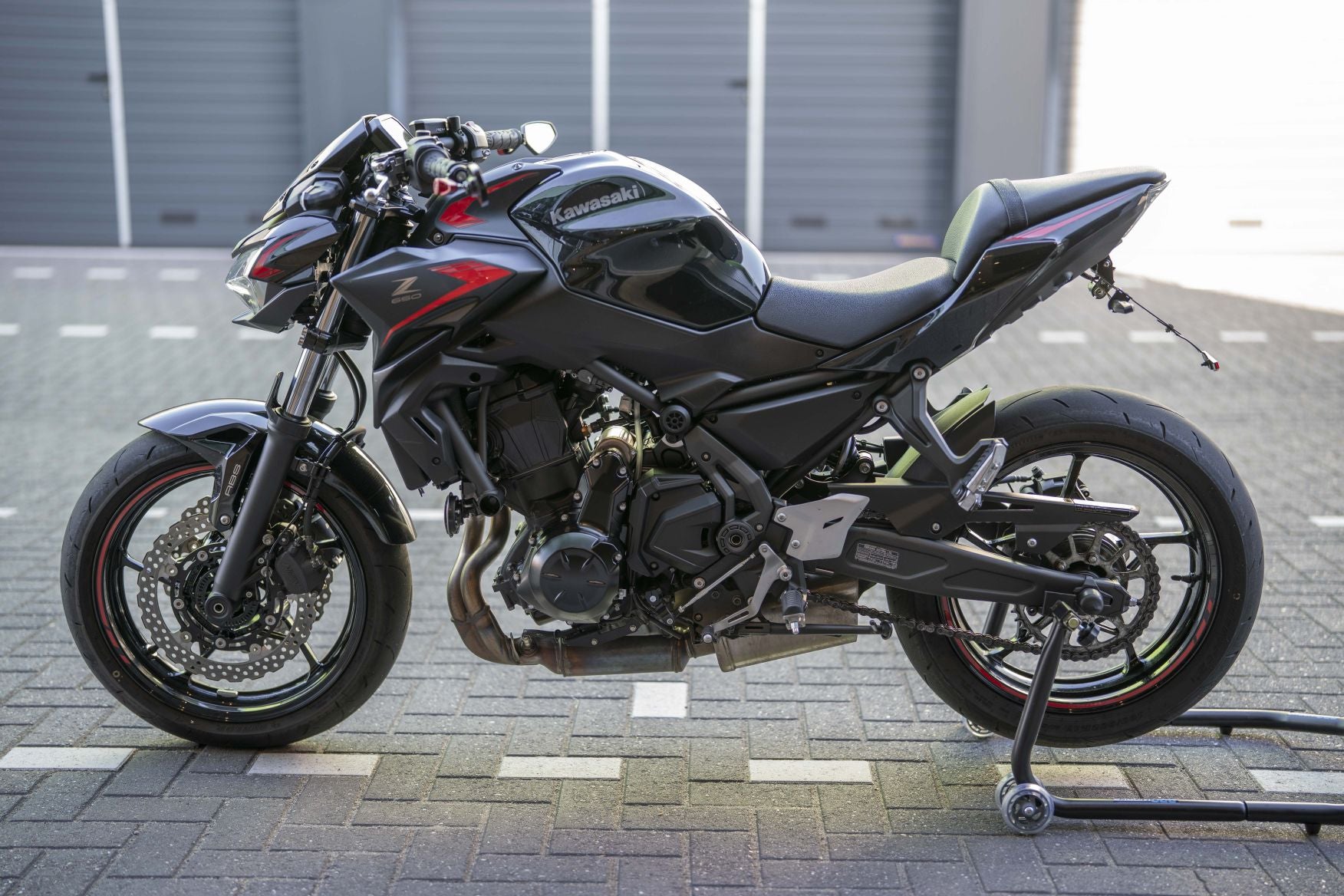Verkocht Kawasaki Spark black | 6773km | A2 geschikt