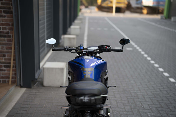 MT09 2018 | dominator uitlaat | speciaal kenteken houder | luxe hendels | luxe spiegels |