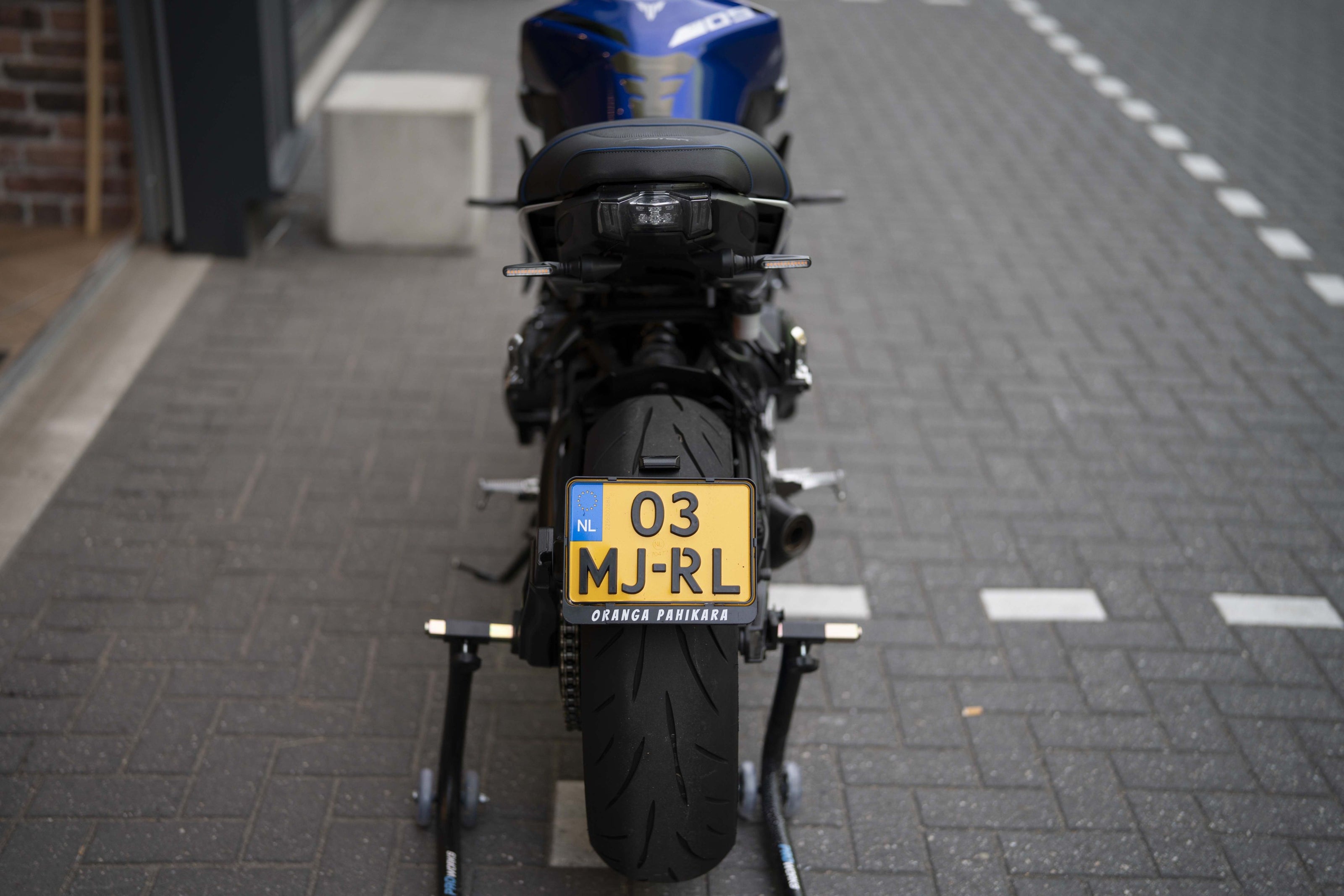 MT09 2018 | dominator uitlaat | speciaal kenteken houder | luxe hendels | luxe spiegels |