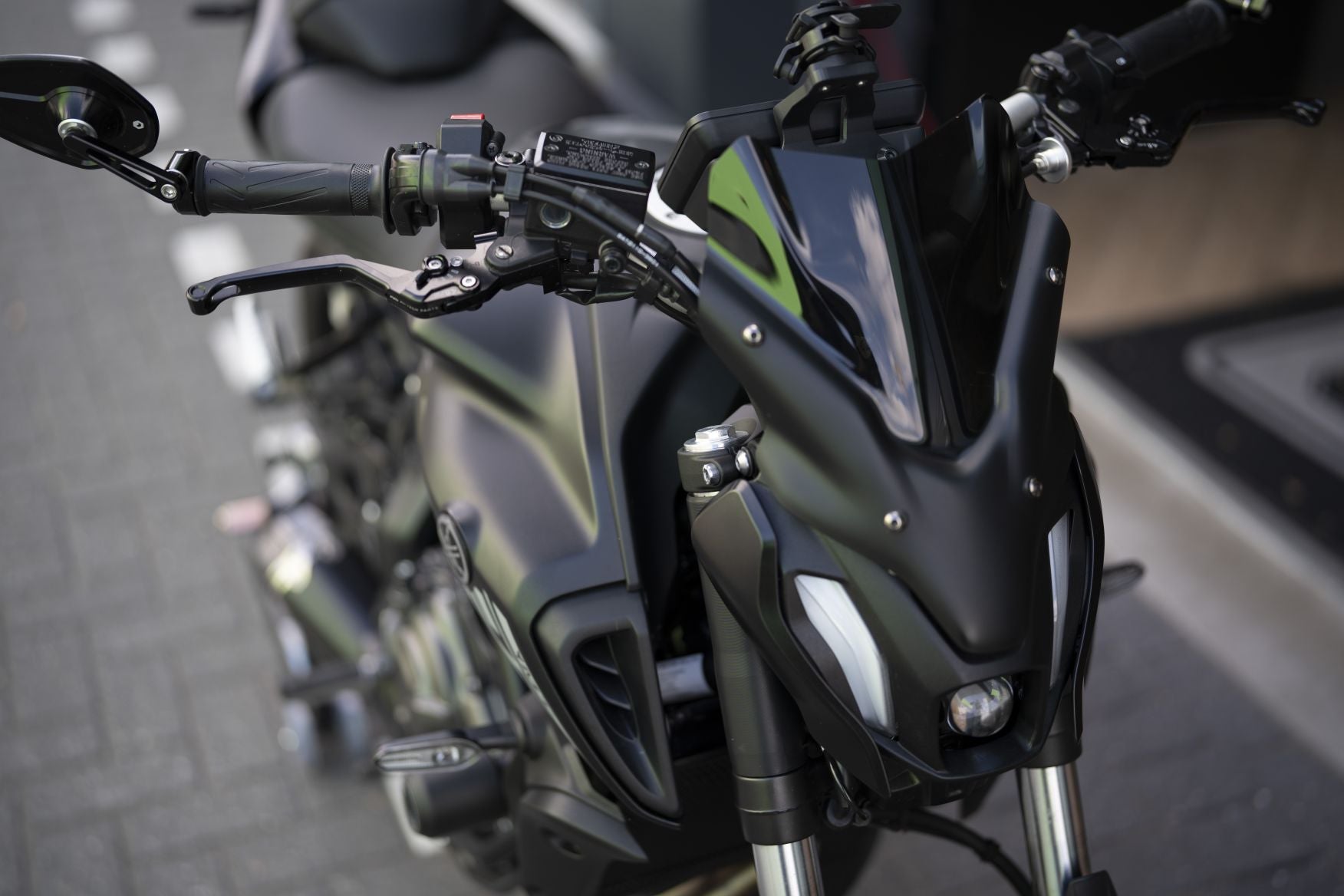 Yamaha MT07 TechBlack 2024 Full Options | Mivv uitlaat full systeem | Comfort zadel | 5051KM |