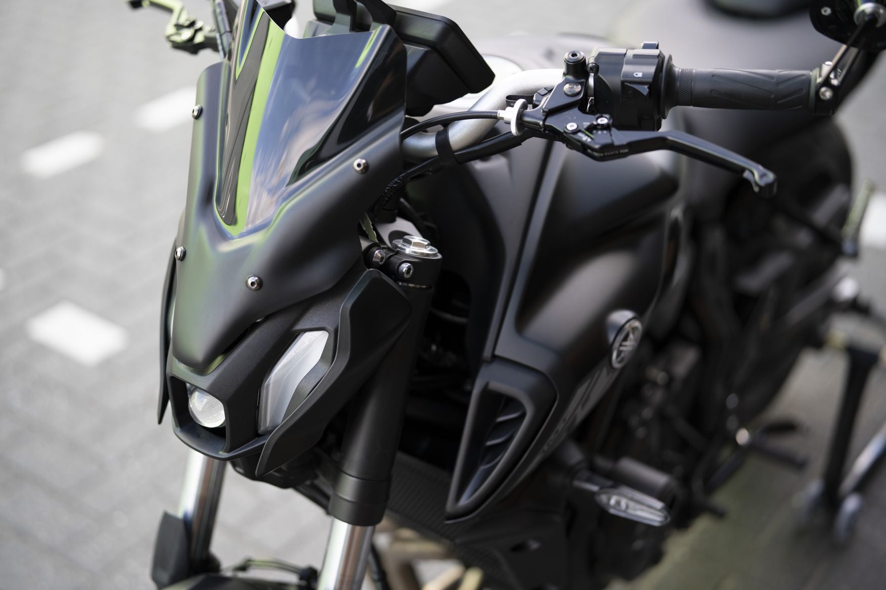 Yamaha MT07 TechBlack 2024 Full Options | Mivv uitlaat full systeem | Comfort zadel | 5051KM |