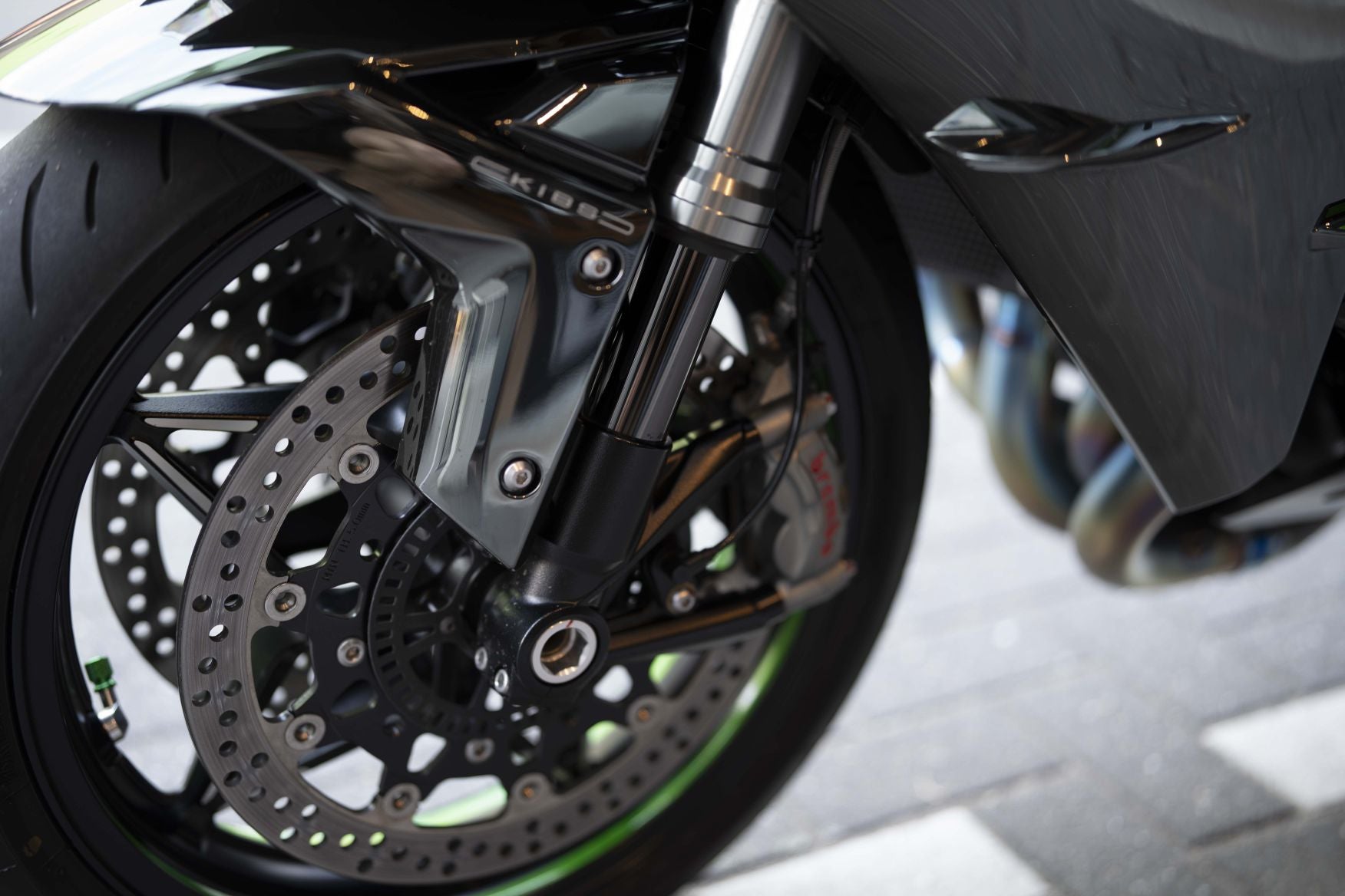 Kawasaki H2 | First edition DE 27 - limited! | 5628KM !! | incl alle originele onderdelen | Supercharged |