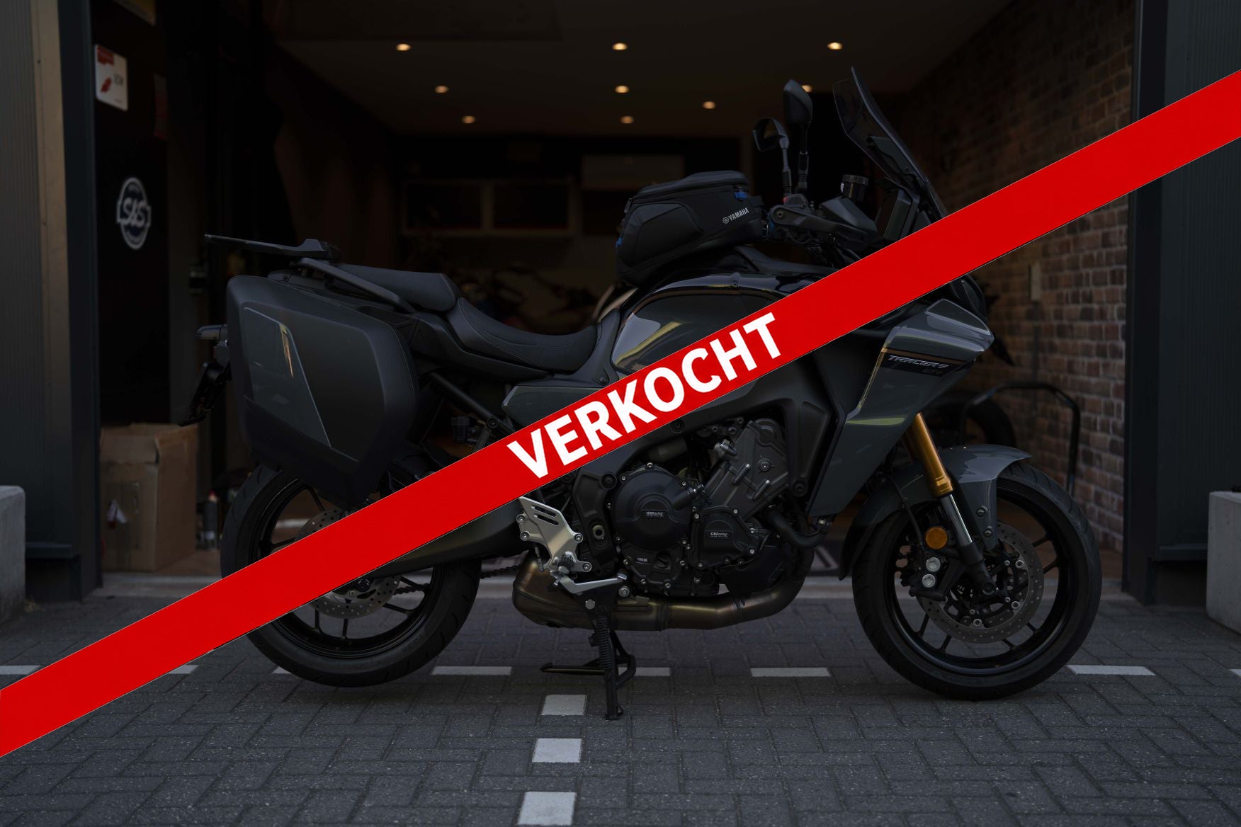Verkocht | Yamaha Tracer09 GT+ | full option | incl koffers | Tanktas | Automatisch ketting smeer systeem |